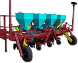 4-х рядная машина для посадки лука-севка