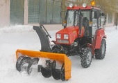 Фото: Тракторный снегоочиститель СТ-1500